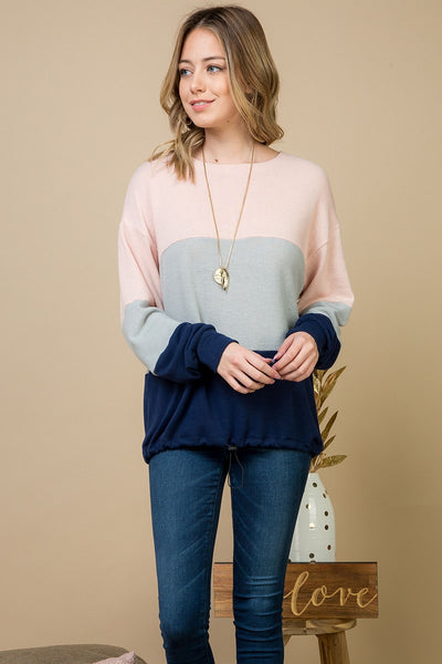 Bex Color Block Sweater